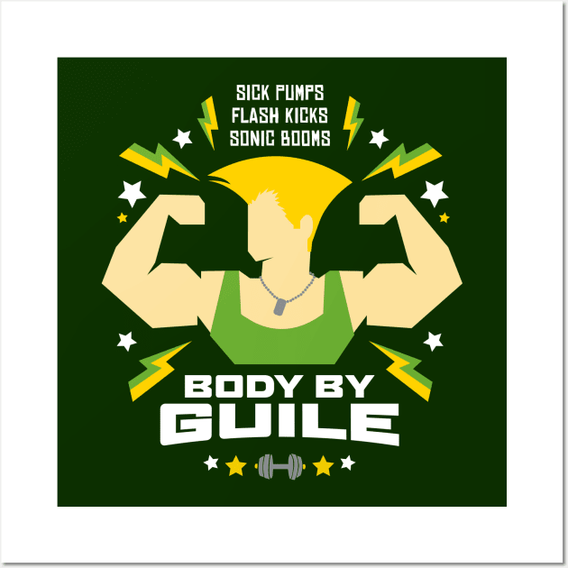 Muscle Man Gym Wall Art by machmigo